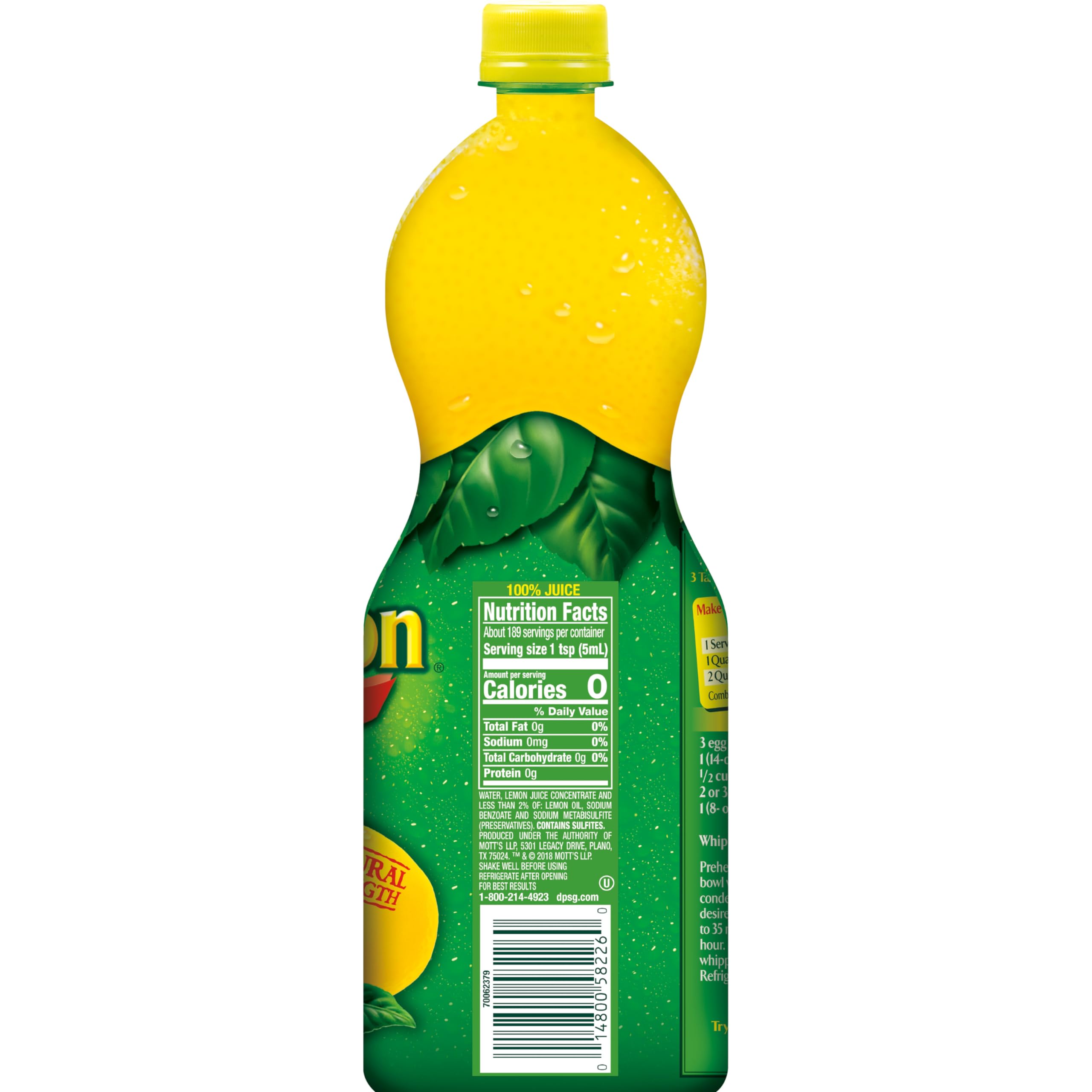 ReaLemon cocktail and mixer idea to brighten drinks.