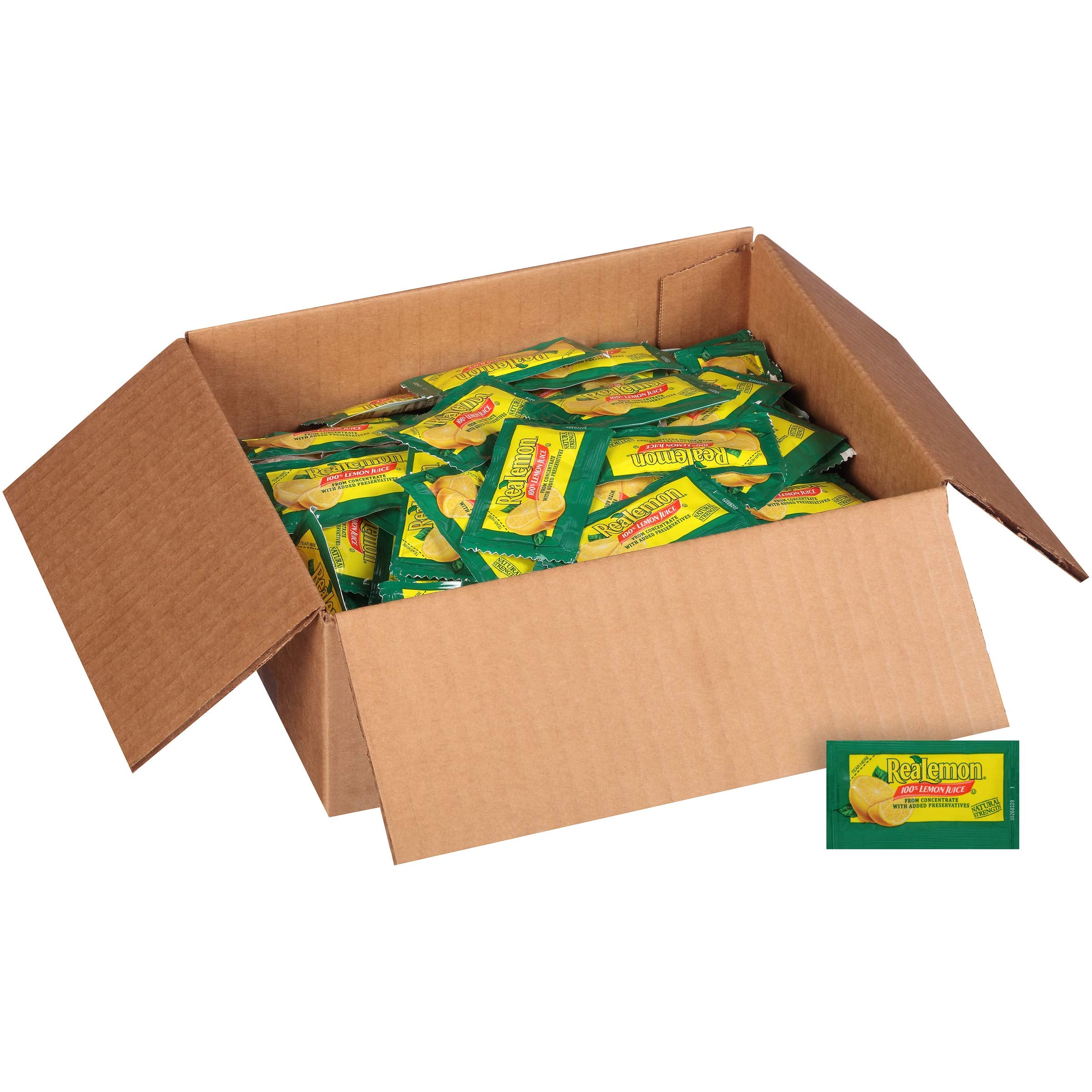 ReaLemon 4 g lemon juice pack perfect for seasoning fish at home