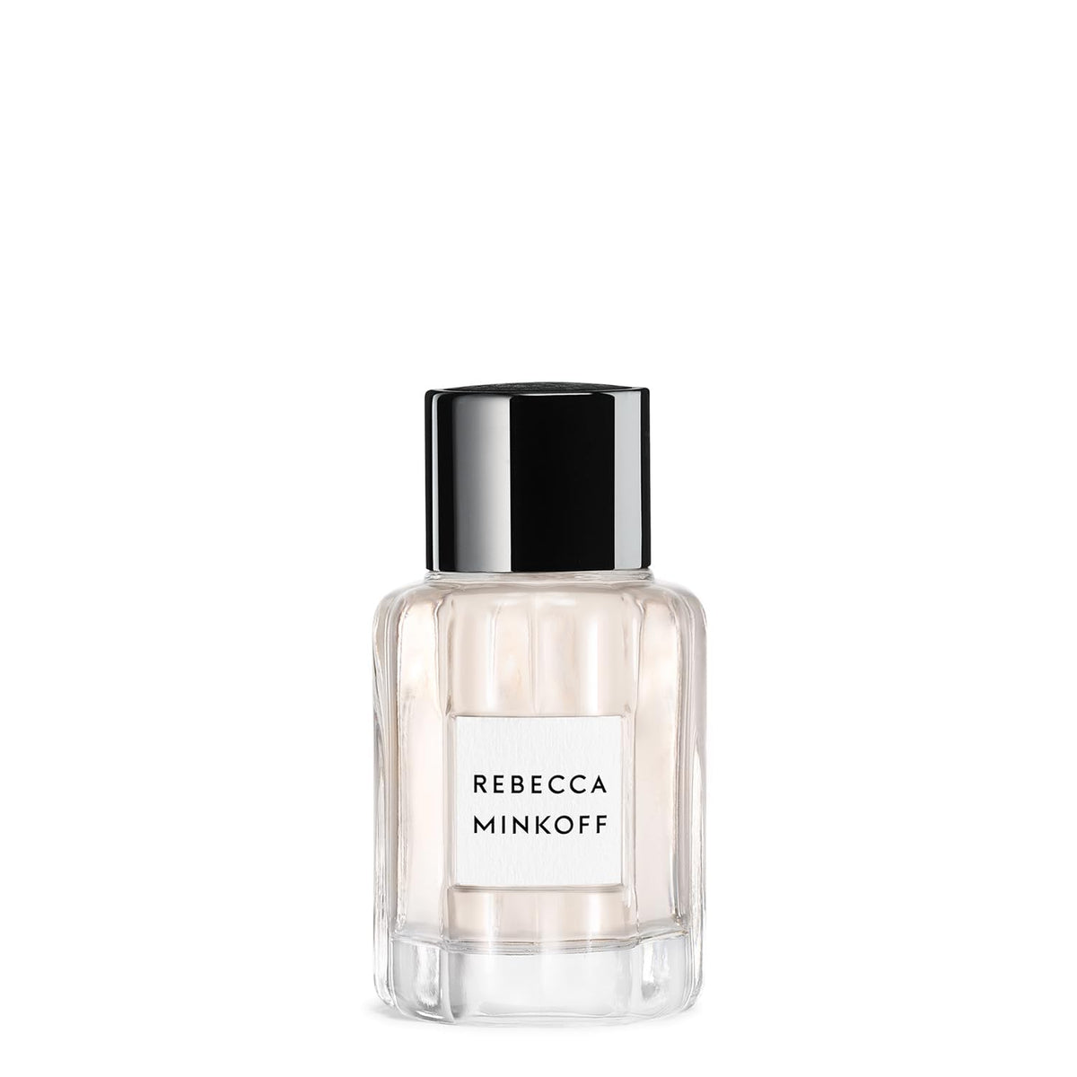 Rebecca Minkoff perfume bottle showcasing cardamom note for everyday elegance