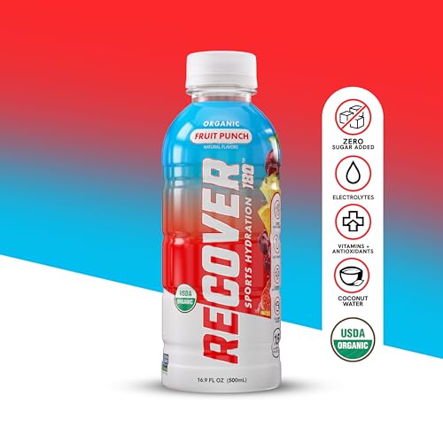 RECOVER 180 bottle nutrition facts for informed hydration choices.