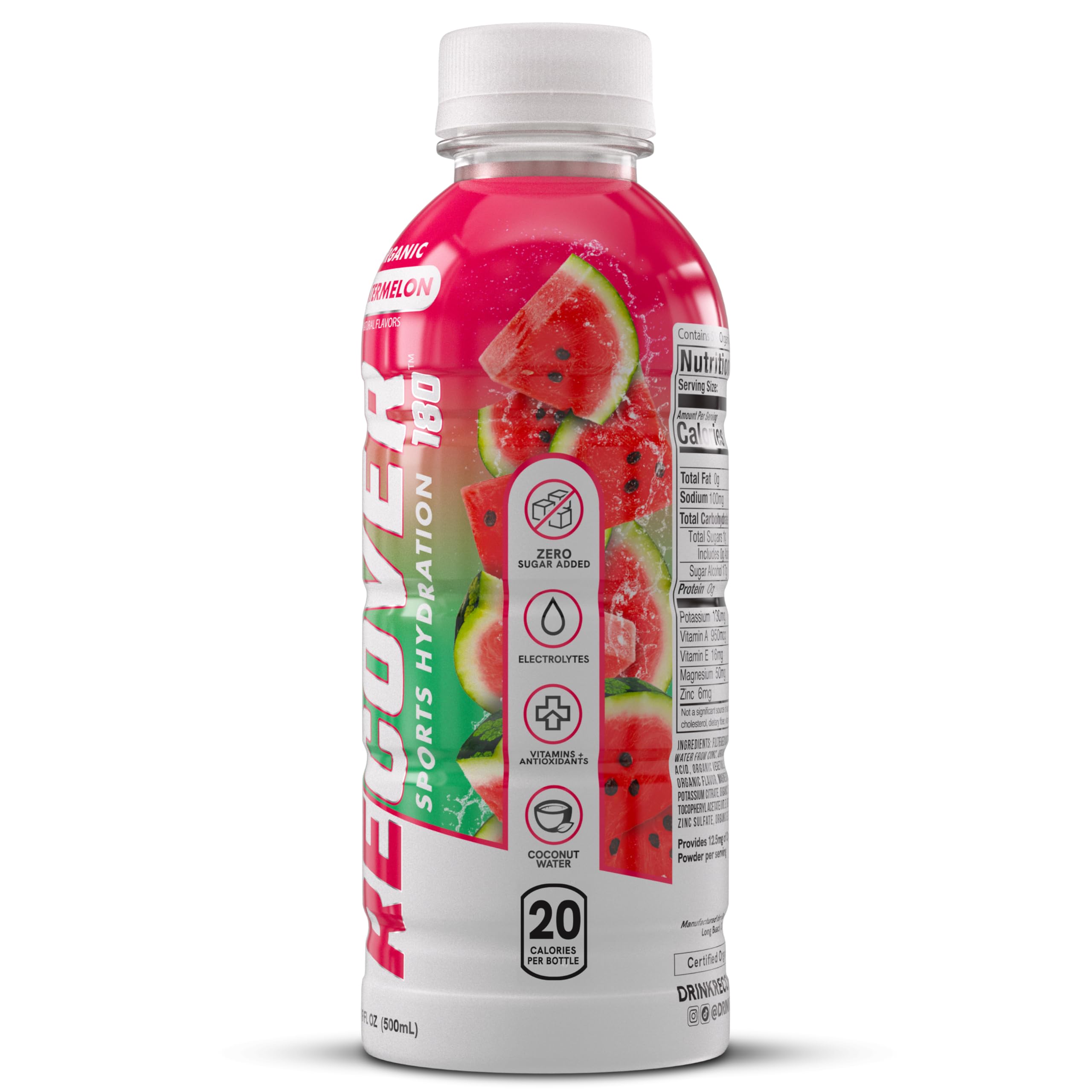 RECOVER 180 pack of 12 bottles ready for training days.