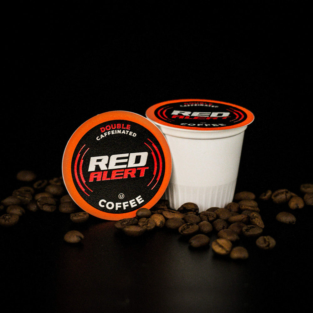 Red Alert 40-count pack stacked for quick grab-and-go.