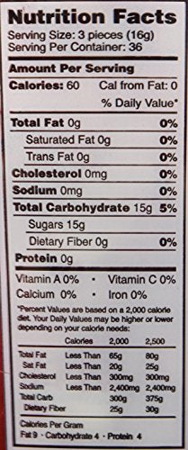 Red Bird Peppermint Puffs tub packaging, supports kosher quality and easy storage.
