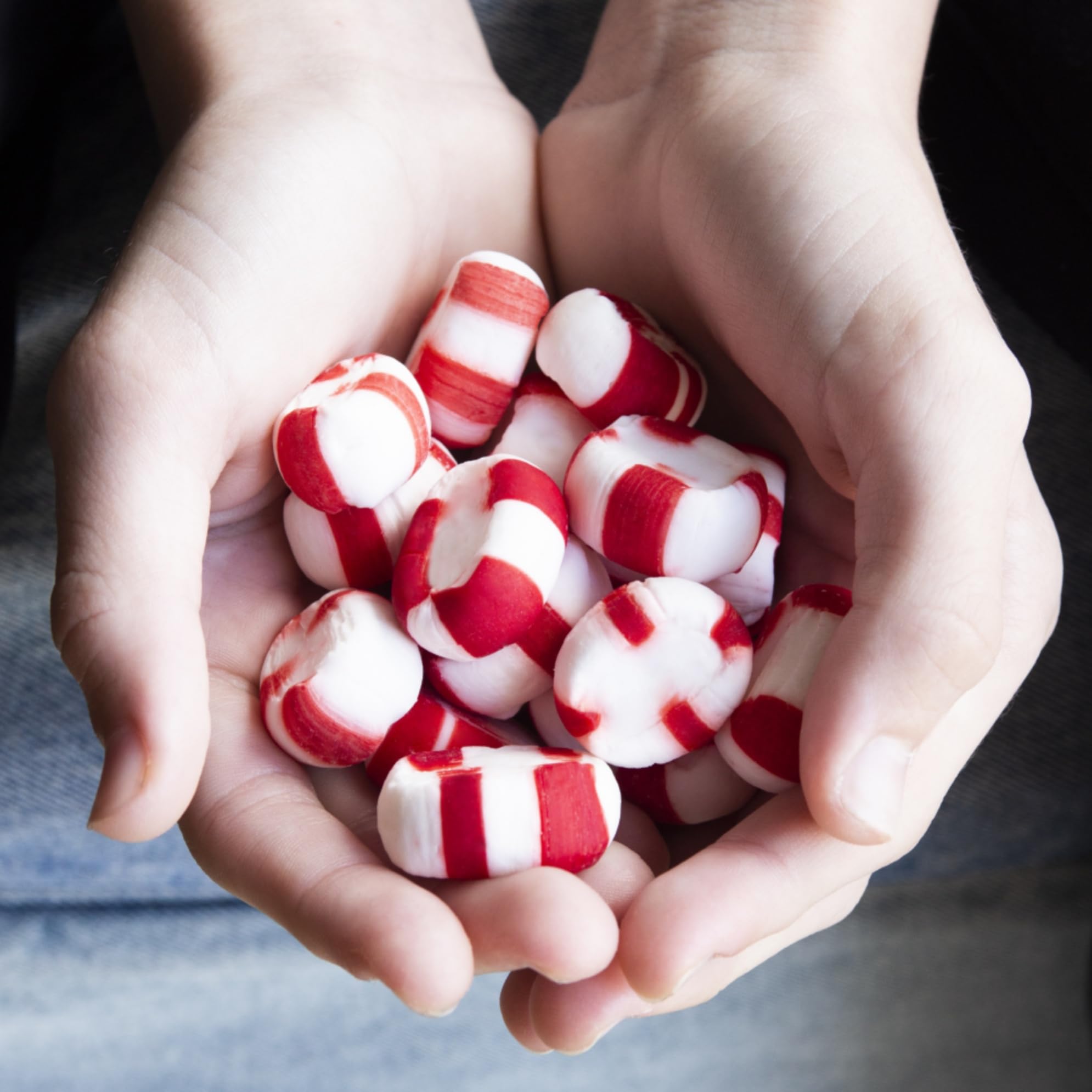 Large 1000-count bag of Red Bird Mints for events.