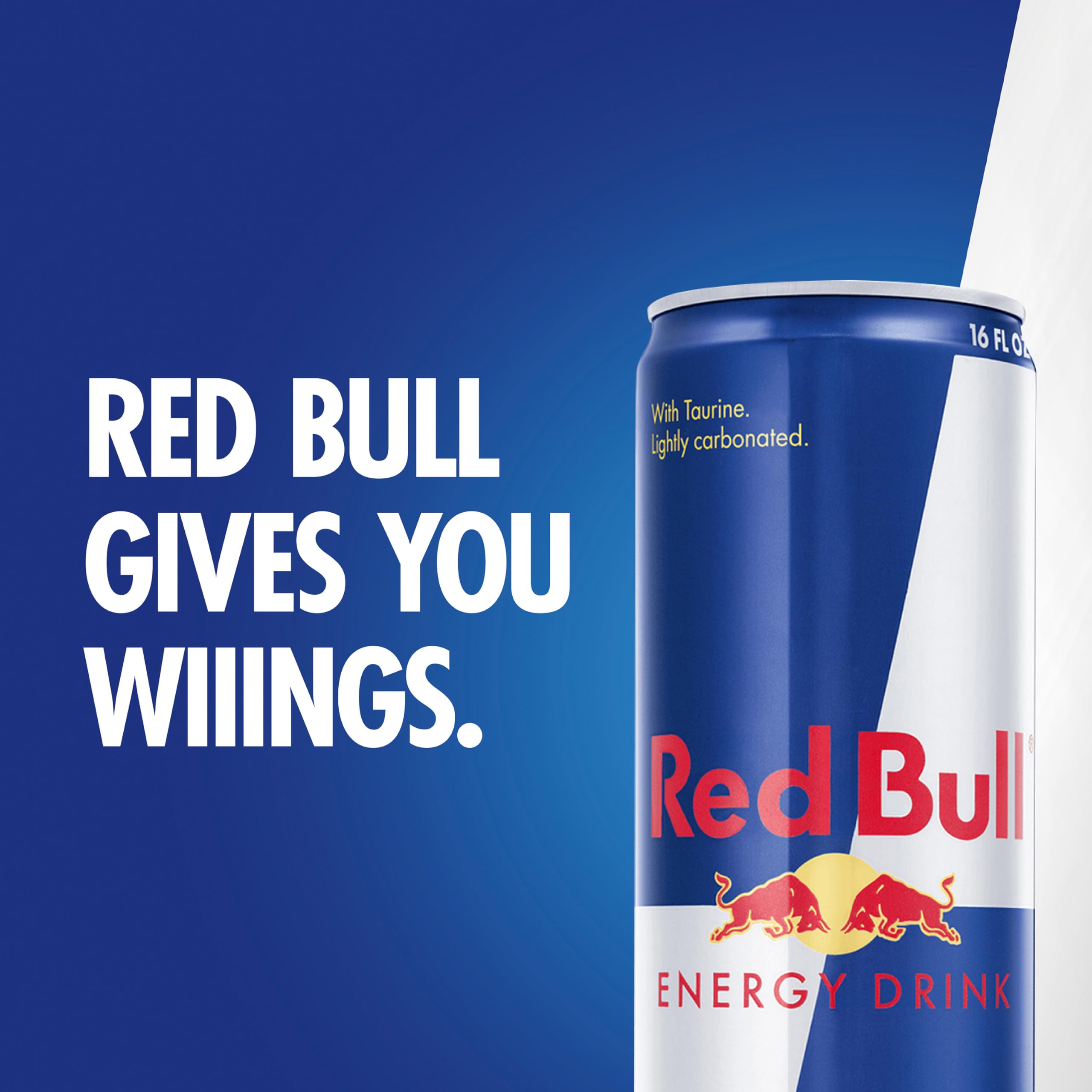 Red Bull aluminum can recycling symbol emphasizing sustainability.