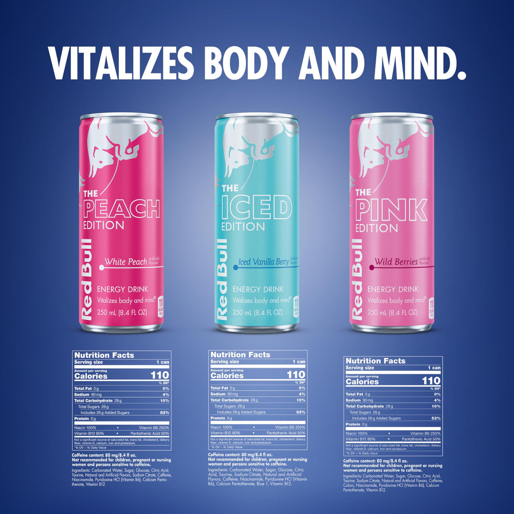 Red Bull Iced Vanilla Berry can in hand, a refreshing boost during gaming.