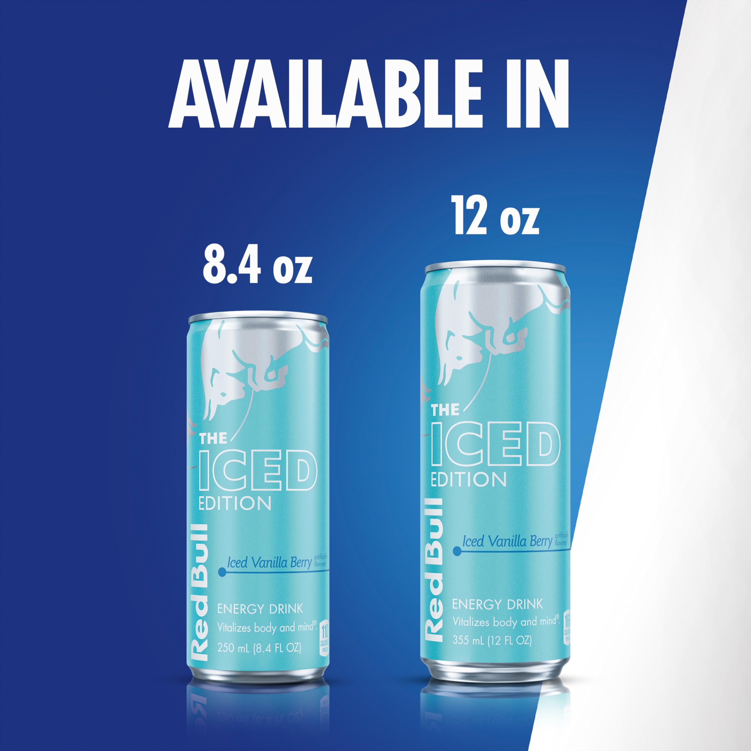 Red Bull Iced Vanilla Berry pack 24cans, economical option for teams and events.