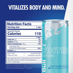 Red Bull Iced Vanilla Berry 24-pack highlight for convenience