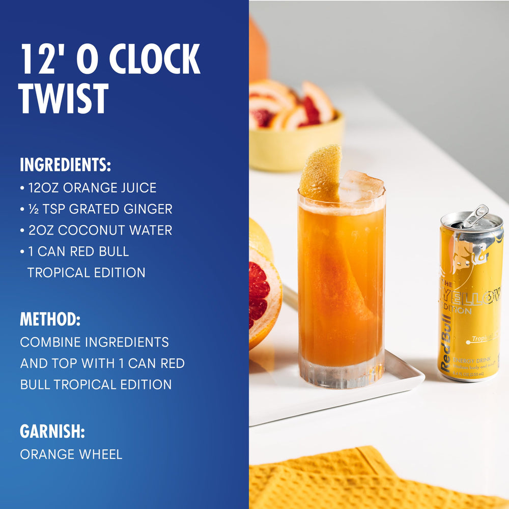 Red Bull on-the-go travel scene offers quick energy boost.