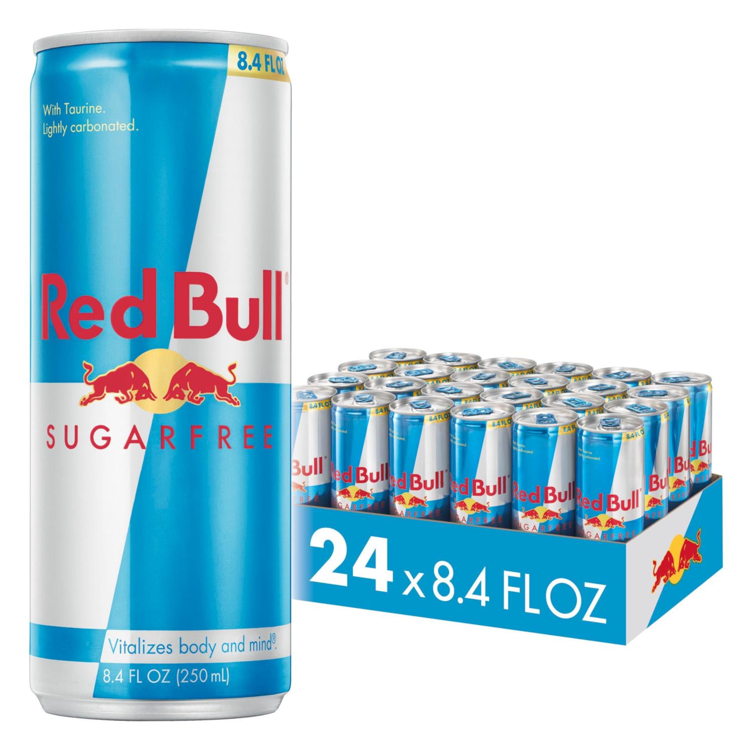 Red Bull Sugar Free energy can, crisp boost for busy days