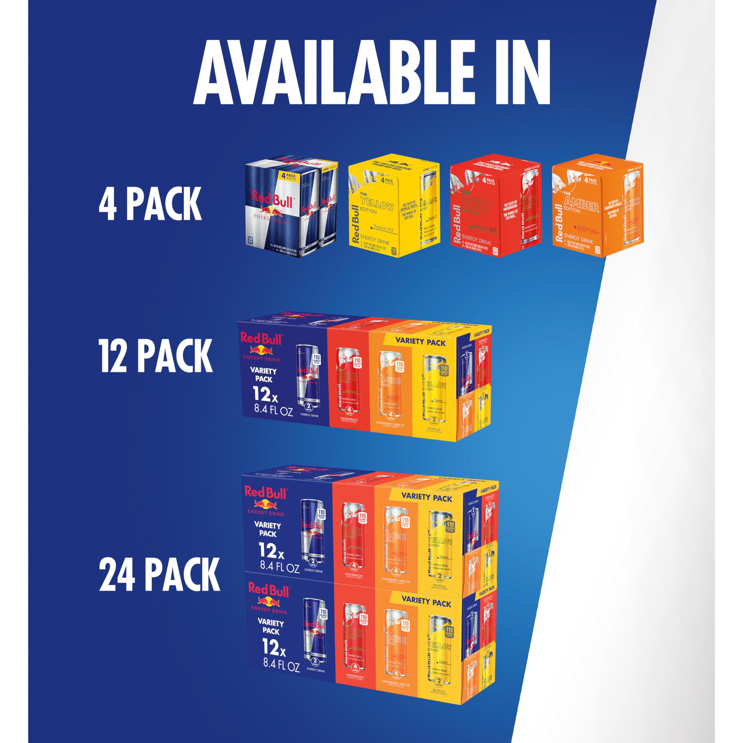 Red Bull Sugar-free option reference for lighter alternative