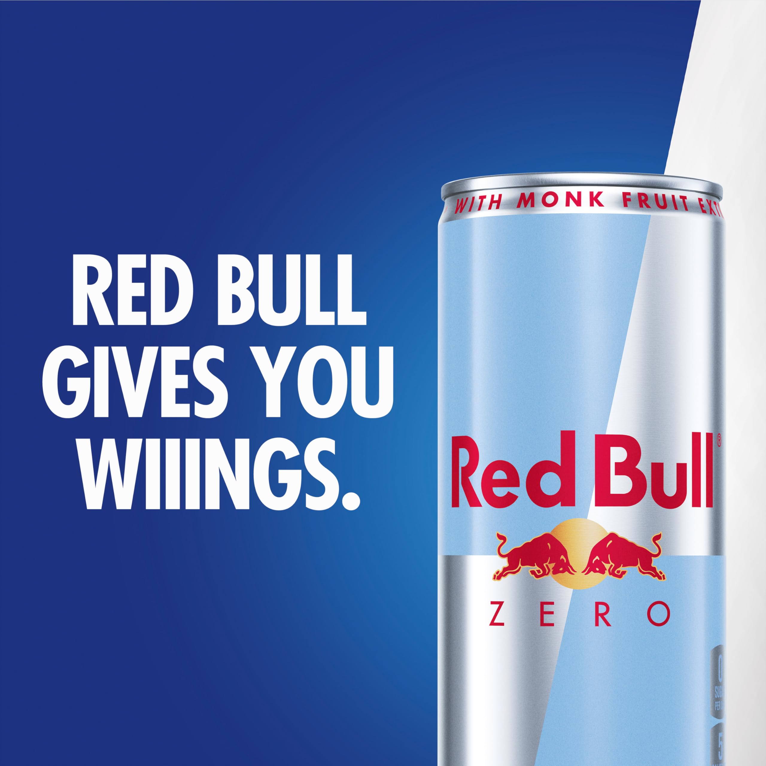 Red Bull Zero vegetarian dairy-free can