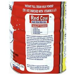 Spoon with Red Cow powder for quick, easy mixtures