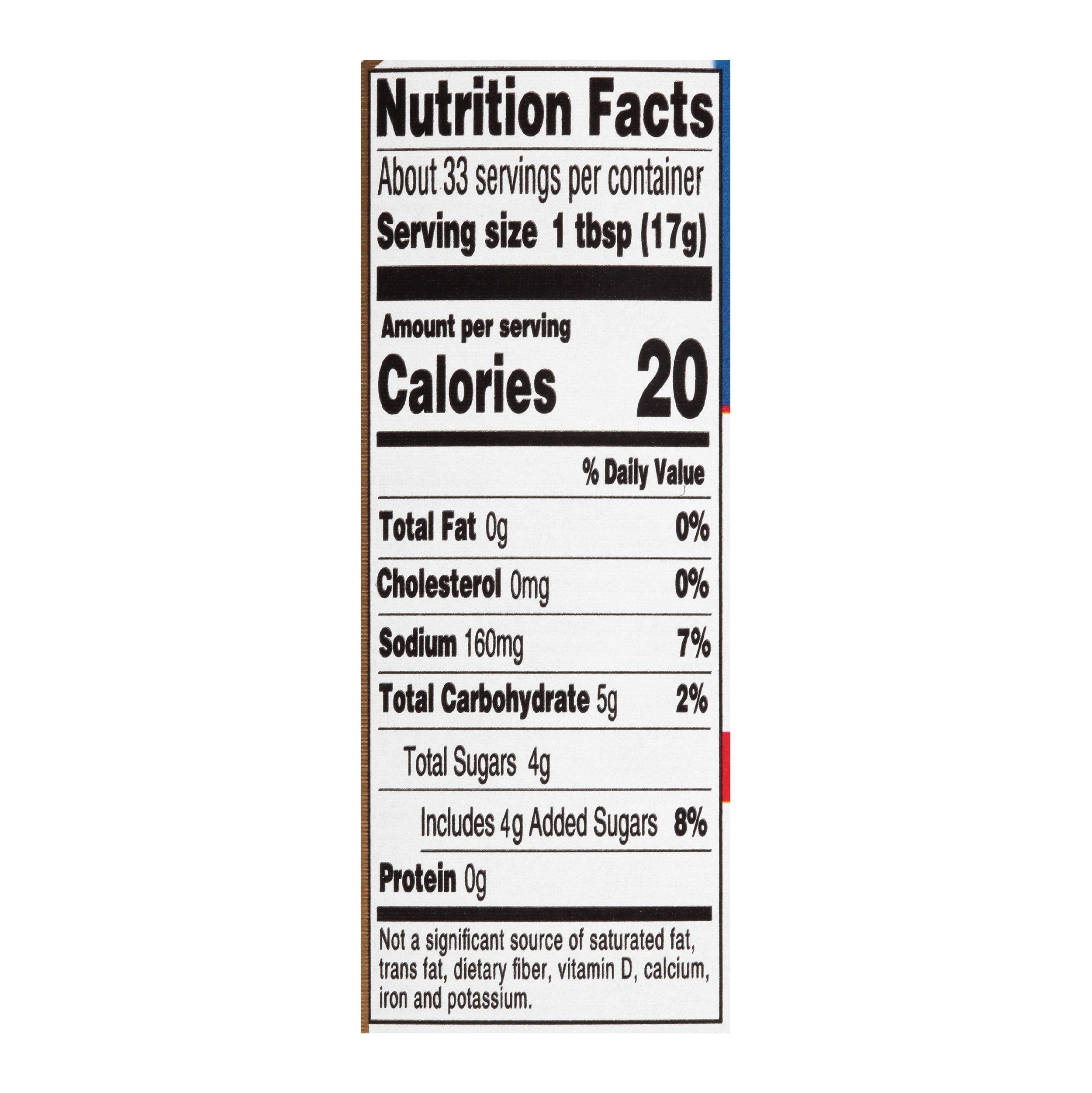 Red Gold squeeze bottle top view ideal for one-handed use
