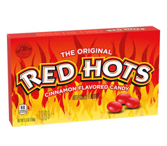 Close-up of the candy surface to evoke cinnamon intensity.