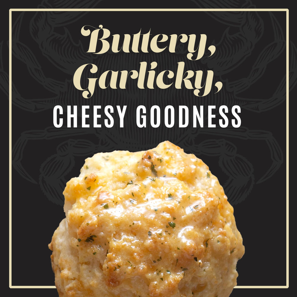 Red Lobster Cheddar Bay Biscuits on a plate, hot and cheesy