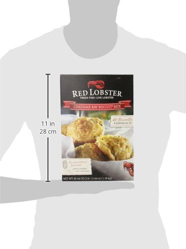 Red Lobster Cheddar Bay Biscuit Mix plated biscuits ready to serve