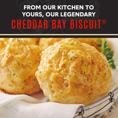 Red Lobster Garlic Herb Seasoning pouch pairs with melted butter for flavorful biscuits