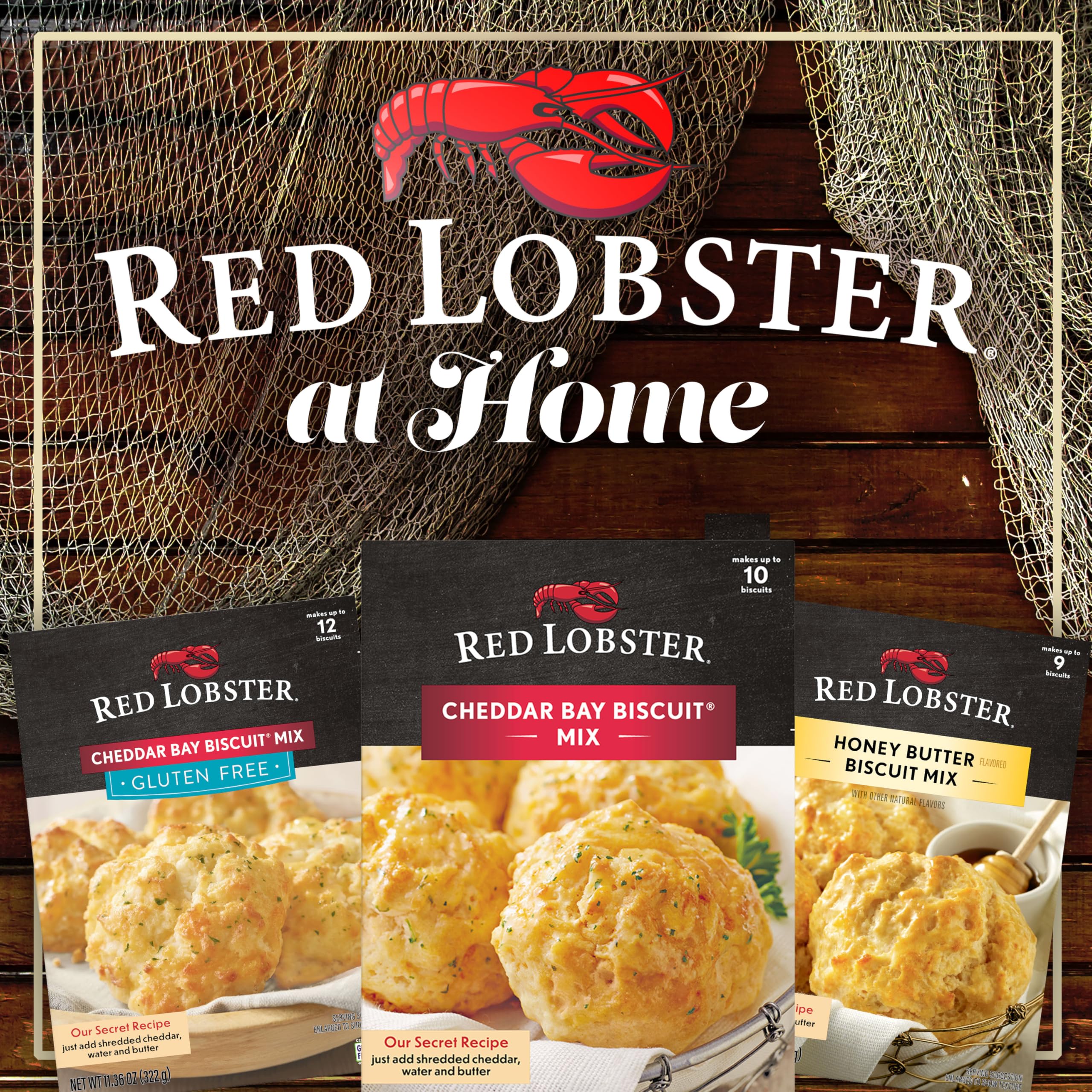 Kitchen ready Red Lobster mix pack for quick baking at home