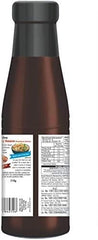 Close-up of the Chings Dark Soy Sauce label on the bottle.