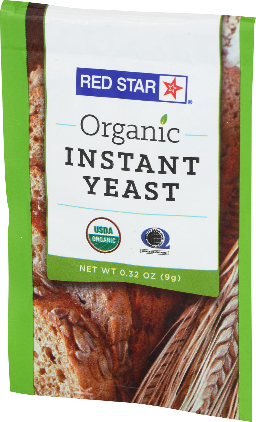 Red Star Organic Instant Yeast dough rise, dependable proof for well-formed loaves
