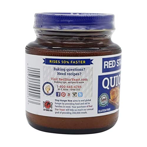 Red Star yeast with ascorbic acid for better dough stretch during machine or traditional bake