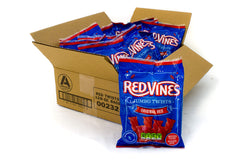 Red Vines Jumbo Licorice Original Red 8oz bag in hand