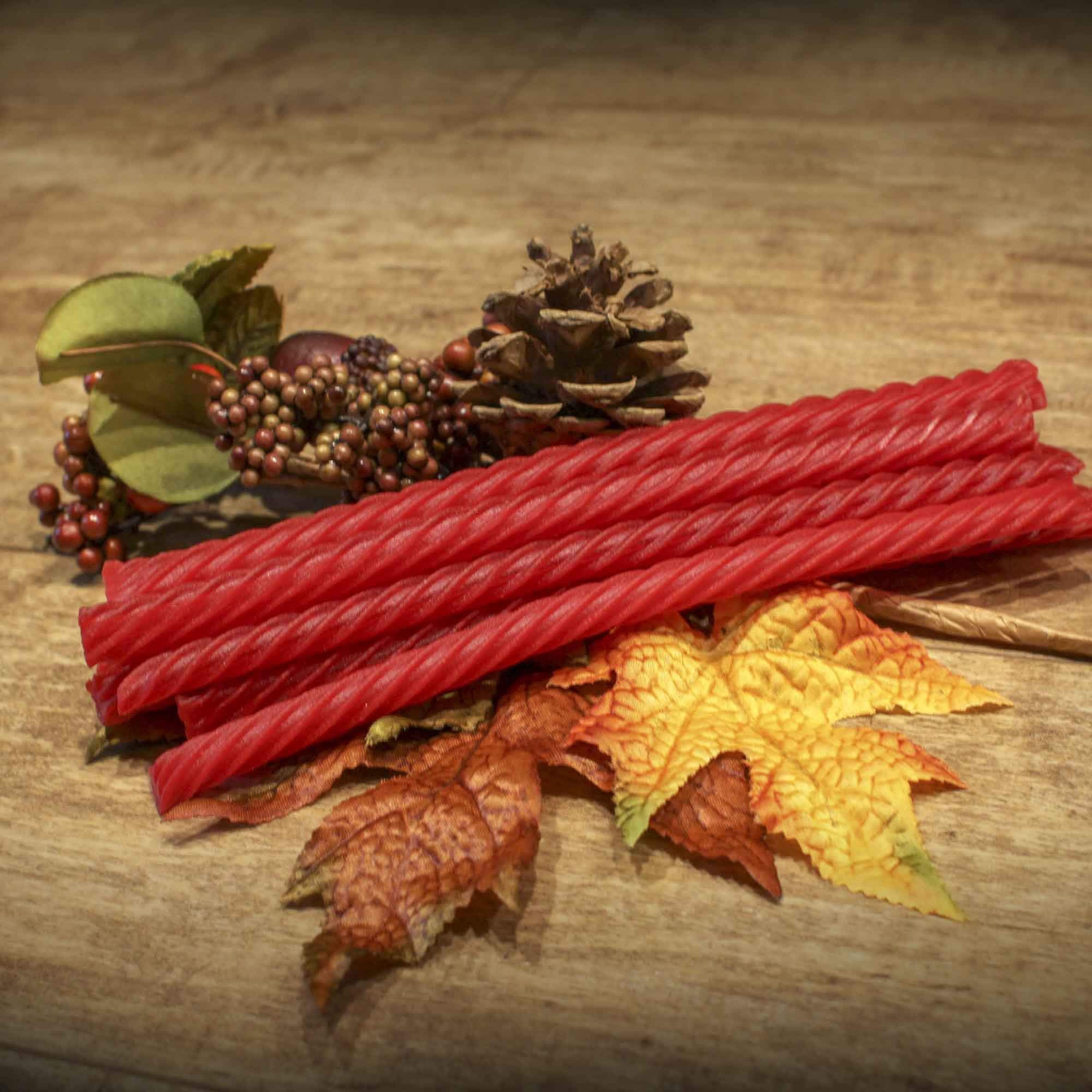 Kosher certified and fat-free Red Vines Original Red licorice twists.