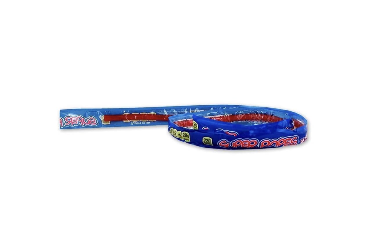 Red Vines Super Ropes 34-inch licorice rope ready for sharing at gatherings