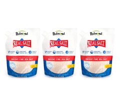Redmond Real Salt ancient fine crystals close-up for premium seasoning and texture