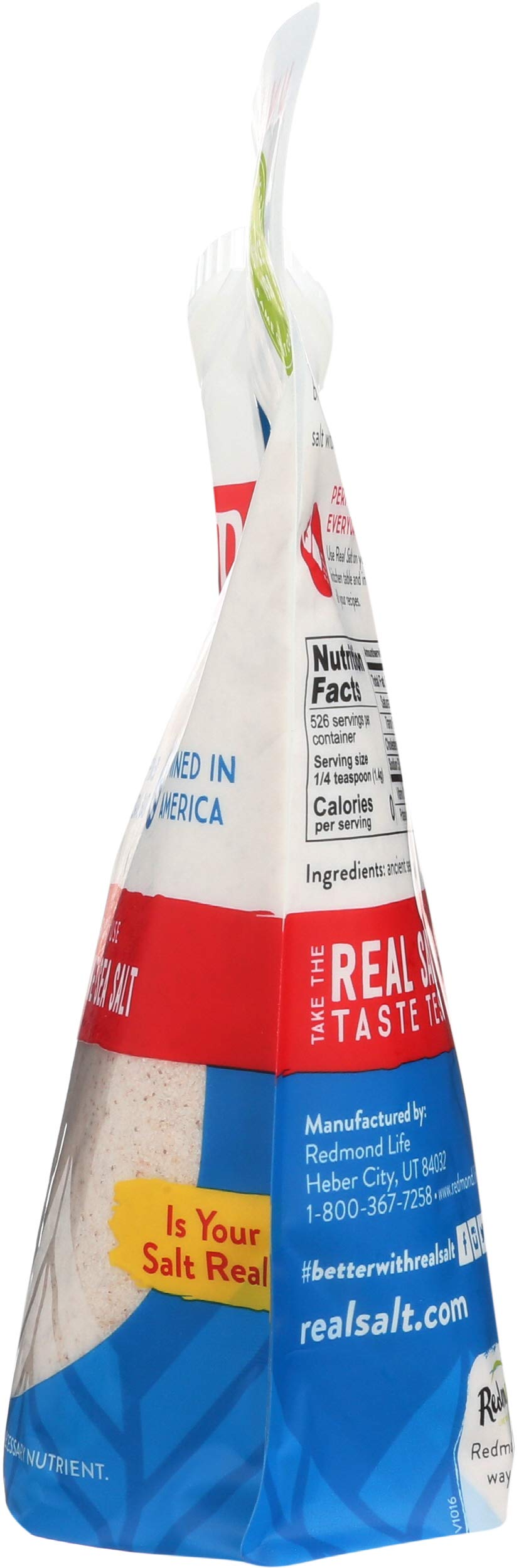 Redmond Real Salt in a kitchen scene, versatile for cooking and finishing dishes.