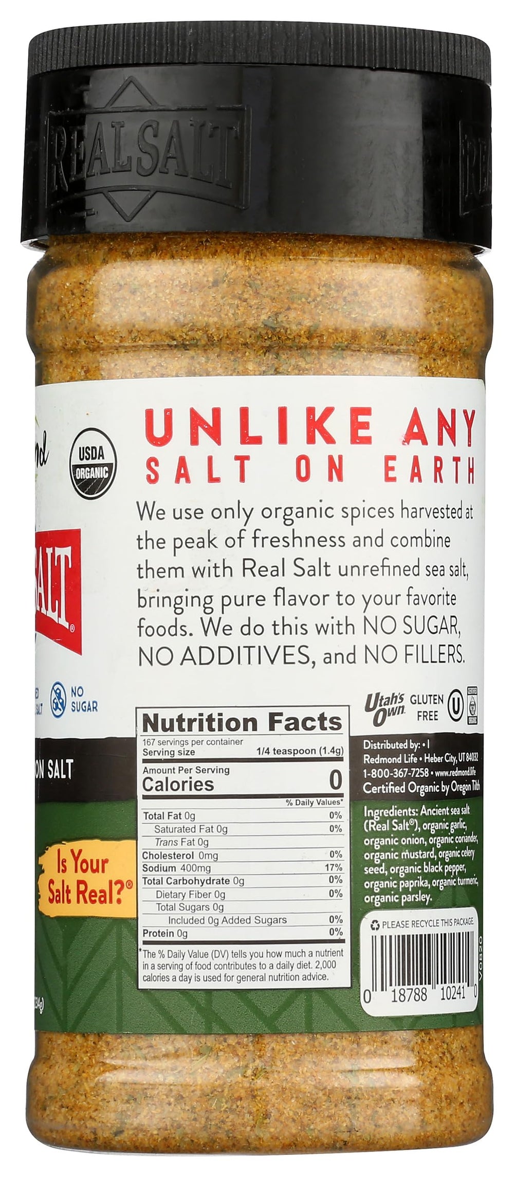 Redmond Real Salt Seasoning meat marination for a convenient flavor boost