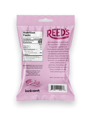 Reed's Cinnamon Candy bag open shows individually wrapped pieces