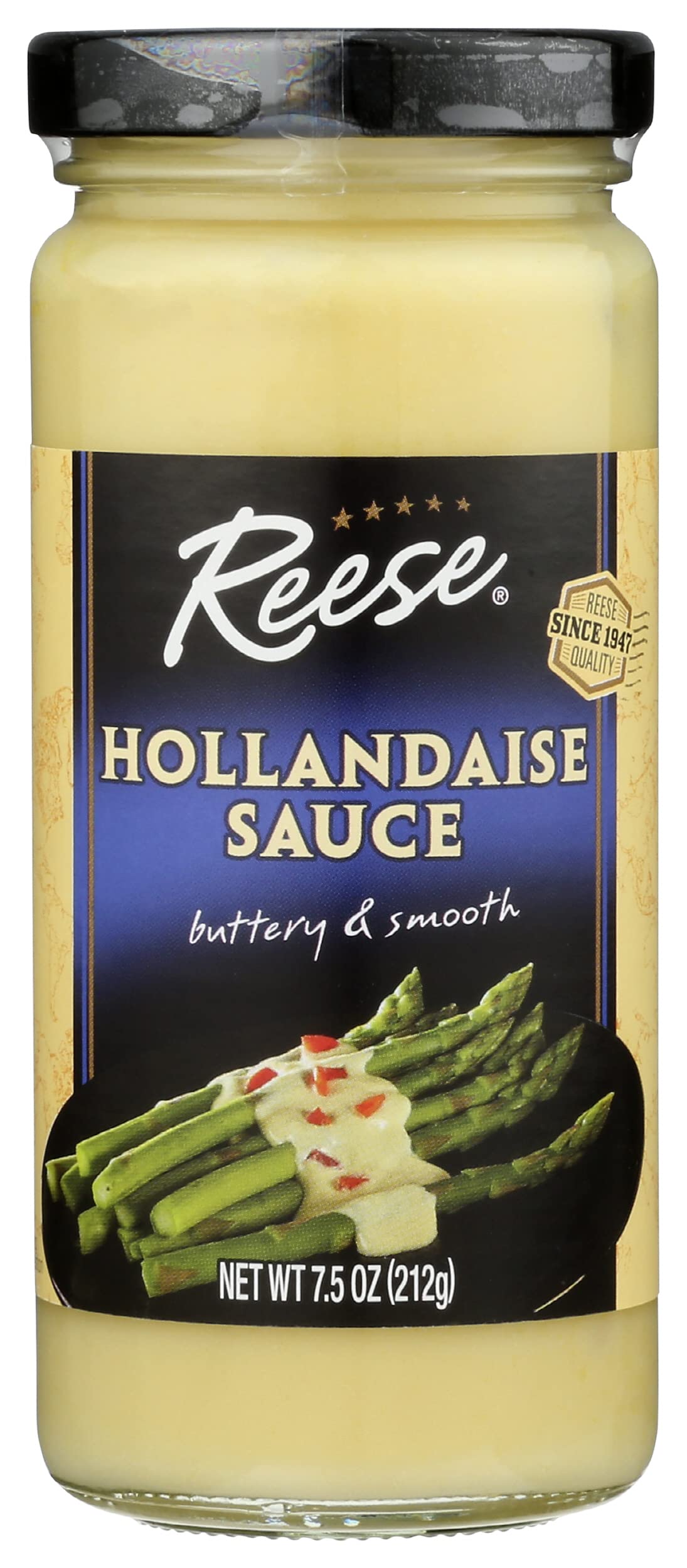 Reese Hollandaise bottle front view, ideal for eggs benedict.