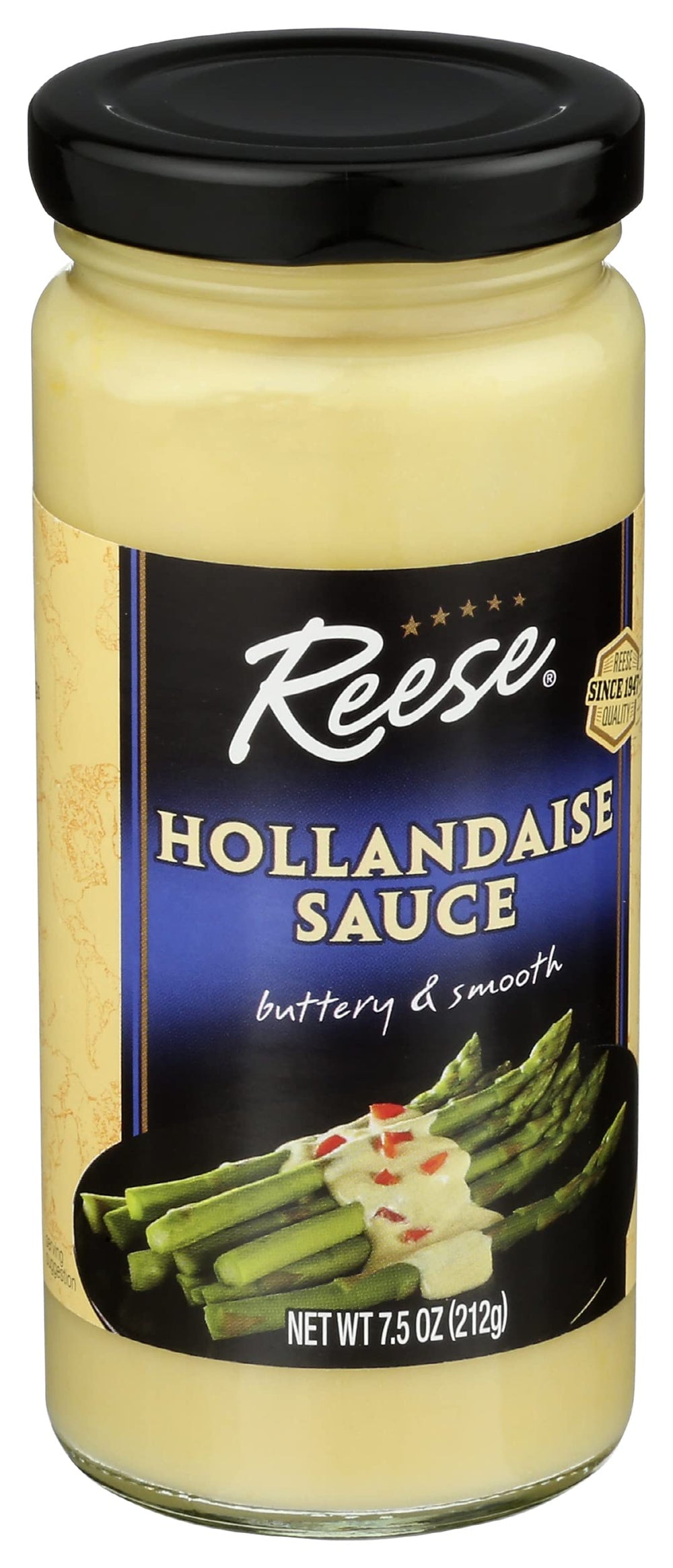 Reese Hollandaise ingredients view, quick sauce base for meals.