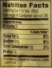 Reese granulated tapioca ingredient presentation in recipe setup