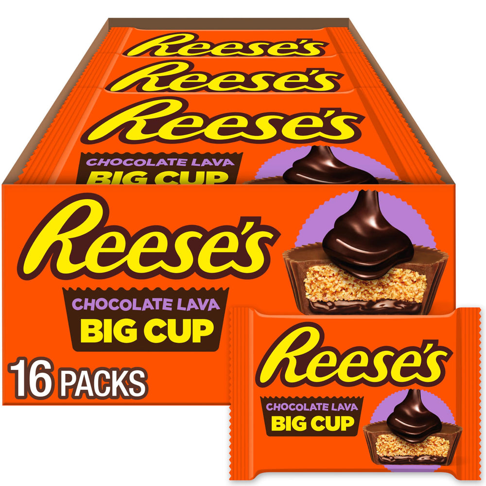 Reese's Big Cup pack-front view, ideal for sharing at parties