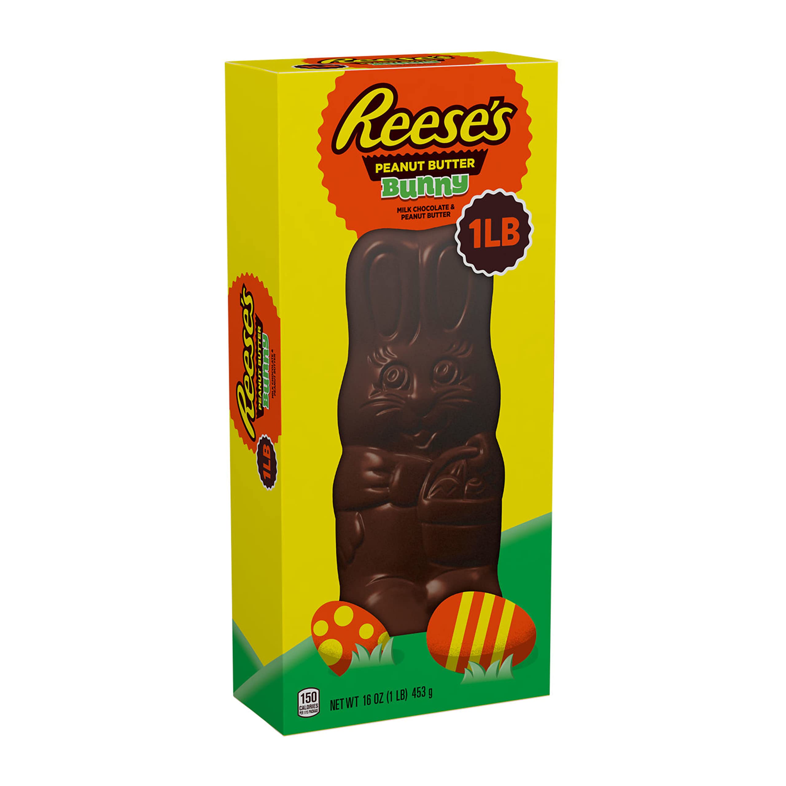 Reese's Bunny candy doubles as a spring centerpiece decoration.