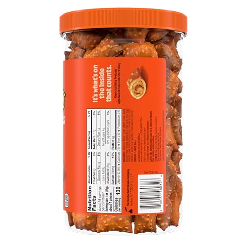 Reese's crunchy pretzel nuggets deliver sweet and salty flavor.