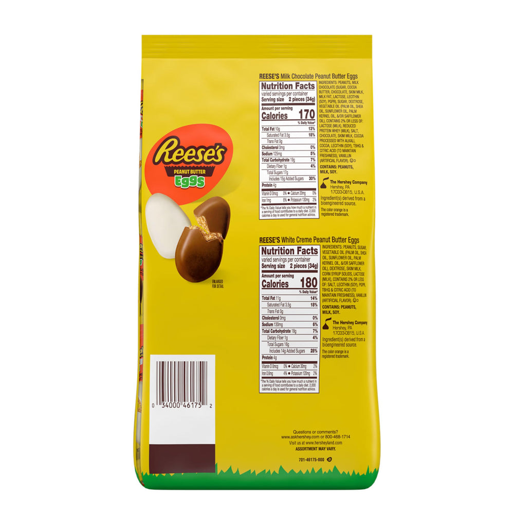 Assorted Reese's snack-size eggs ideal for Easter baskets