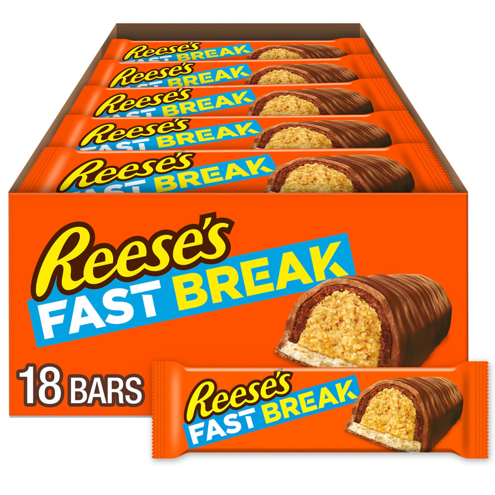 Reese's Fast Break pack: bulk box ready for sharing at events.