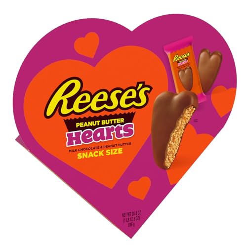 REESE'S heart candies in bowls for celebrations encourage sampling.