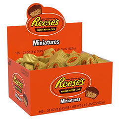 Reese's Miniatures individually wrapped cups ready for portability