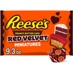 REESE'S Miniatures red velvet cups bag ready for gifting and sharing.