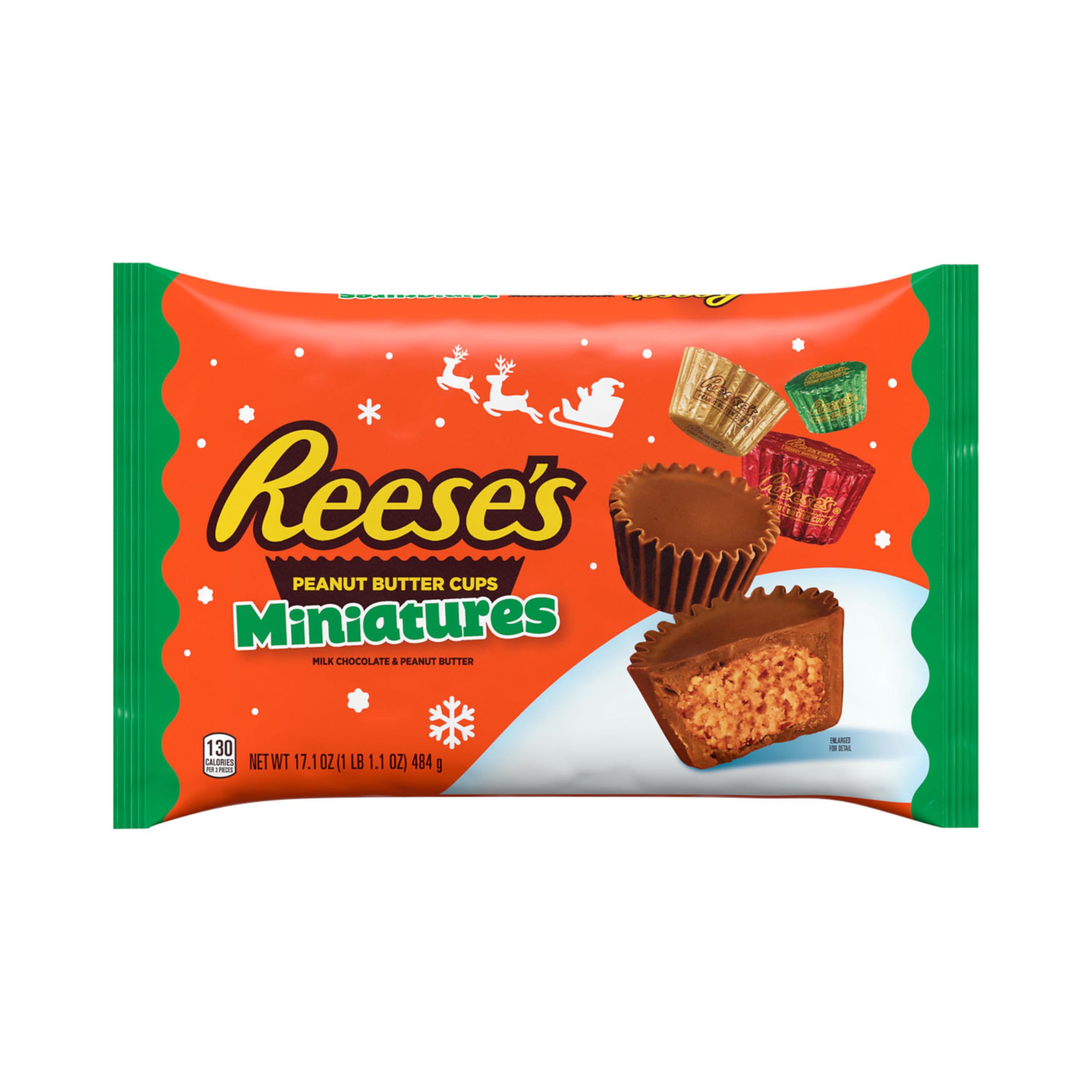 Stocking stuffer idea: REESE'S Miniatures bite-sized chocolate treats.