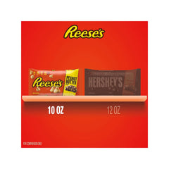 Reese's Peanut Butter Baking Chips snack ready to enjoy from bag, two-pack