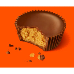 Reese's Peanut Butter Big Cup display; family-friendly snack for shared moments.