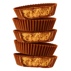 Reese's peanut butter cups resealable pouch emphasizes freshness