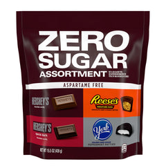 REESE'S peanut butter cups zero-sugar, creamy center meets chocolate