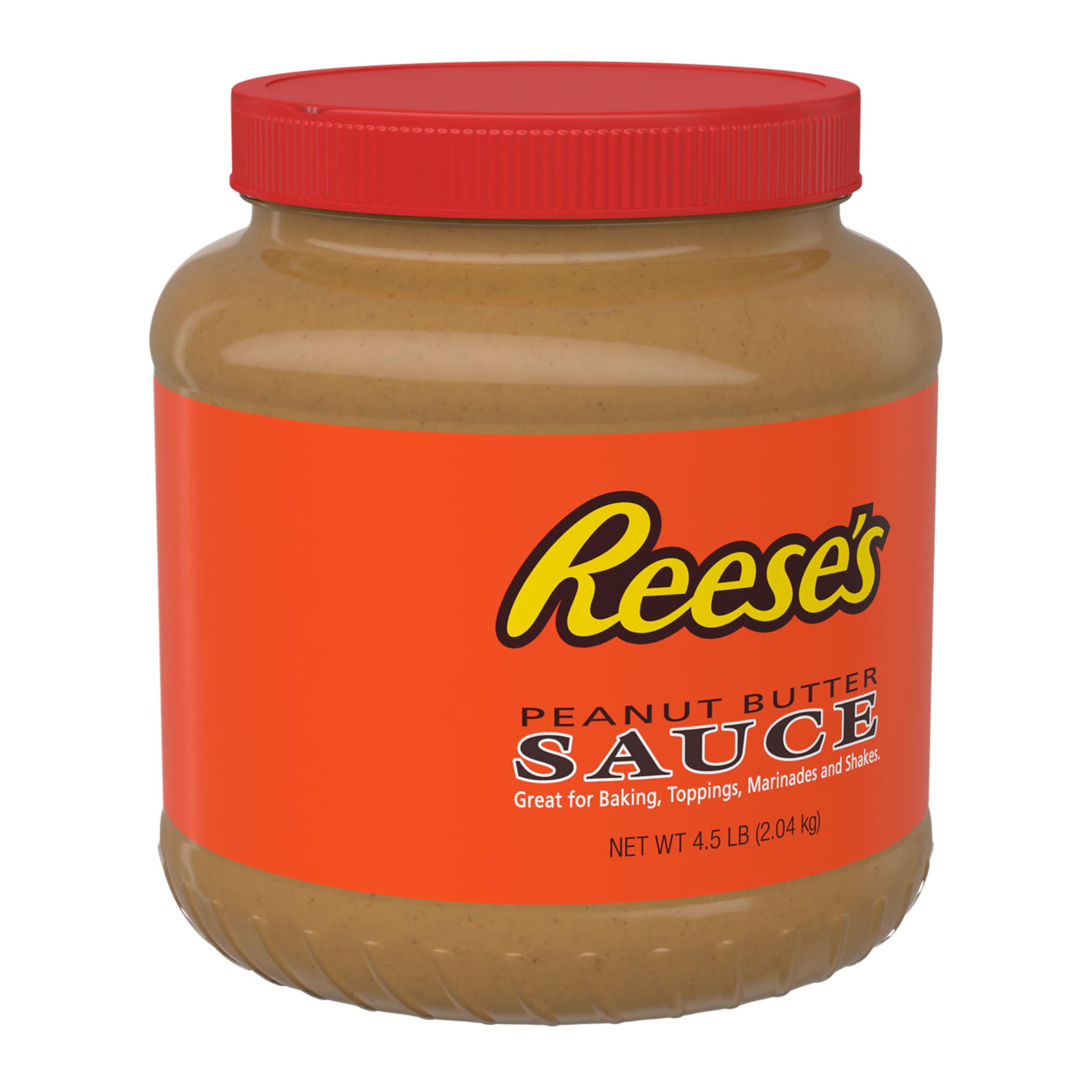 Reese's Peanut Butter Sauce poured over dessert demonstrating versatile serving